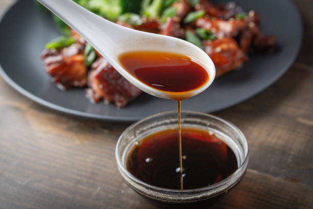 teriyaki sauce image with chicken and broccoli